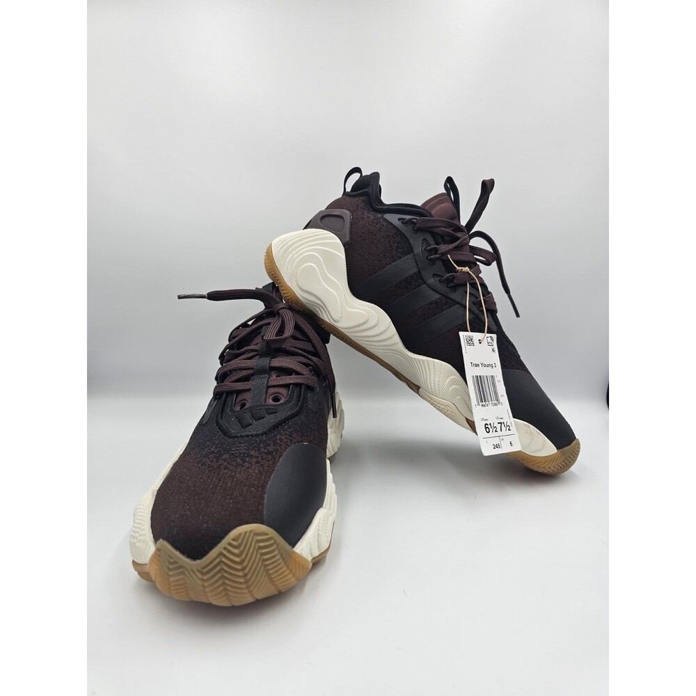 adidas Unisex-Young Adult Trae Young 3 Low Trainers Sz 6.5
